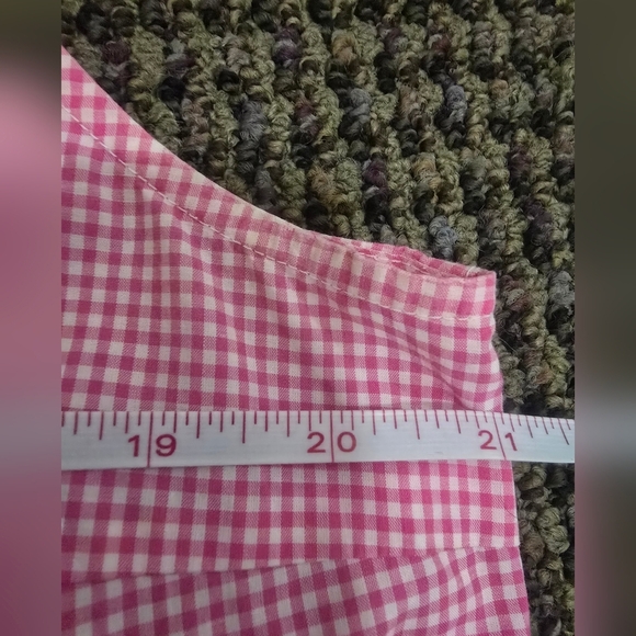Ralph Lauren Pink Gingham Blouse - Picture 6 of 10